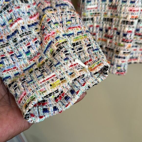 Revolve Song of Style “Elma” Rainbow Jacket L - Picture 5 of 10